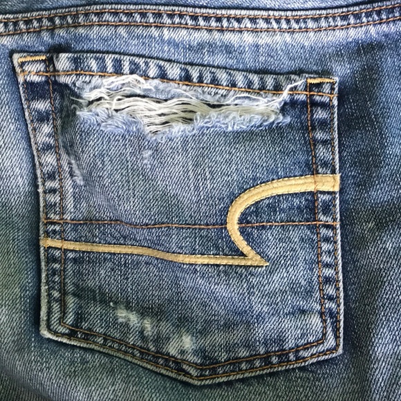 american eagle midi jean shorts - Picture 8 of 8